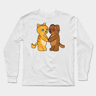 Couple Pet Long Sleeve T-Shirt